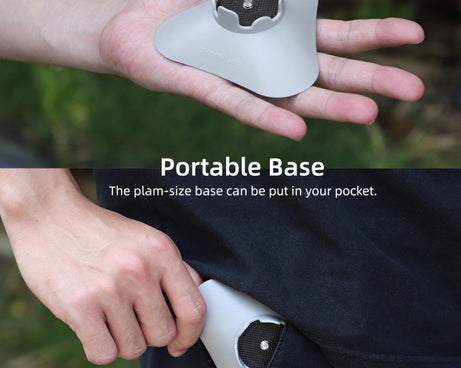 For Insta360 Flow Sunnylife Plastic Gimbal Tripod Base Stand