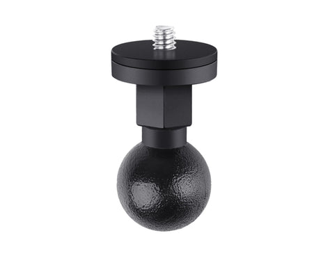 25mm 1/4 inch Screw ABS Ball Head Adapter Mount