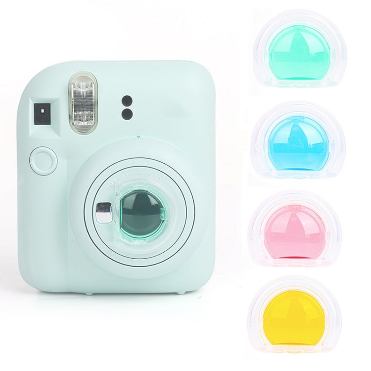 For Fujifilm Instax mini 12 4-in-1 Jelly Four Colors Camera Filter, 4-in-1 For Fujifilm Instax mini 12