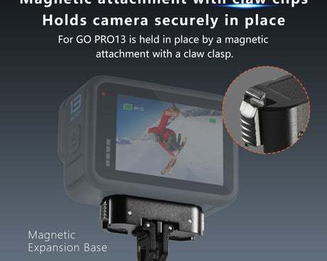 For GoPro HERO13 Black STARTRC Magnetic Quick Release Base Mount, For GoPro HERO13 Black