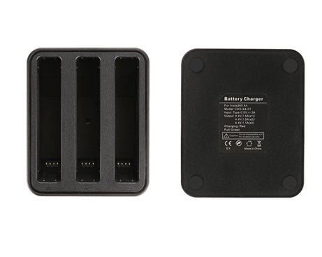 For Insta360 X4 Tri-Slot Batteries Fast Charger