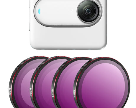 For Insta360 GO3S STARTRC 4 in 1 ND8 ND16 ND32 ND64 Camera Lens Filter, ND8 ND16 ND32 ND64