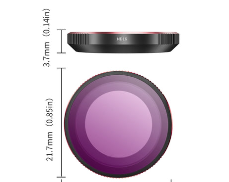 For Insta360 GO3S STARTRC 4 in 1 ND8 ND16 ND32 ND64 Camera Lens Filter, ND8 ND16 ND32 ND64