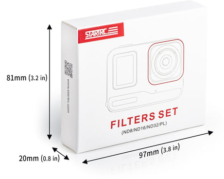 For Insta360 Ace / Ace Pro STARTRC 4 in 1 ND8 ND16 ND32 Camera Lens Filter, For Insta360 Ace / Ace Pro