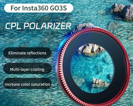 For Insta360 GO 3S STARTRC CPL Camera Lens Filter, CPL
