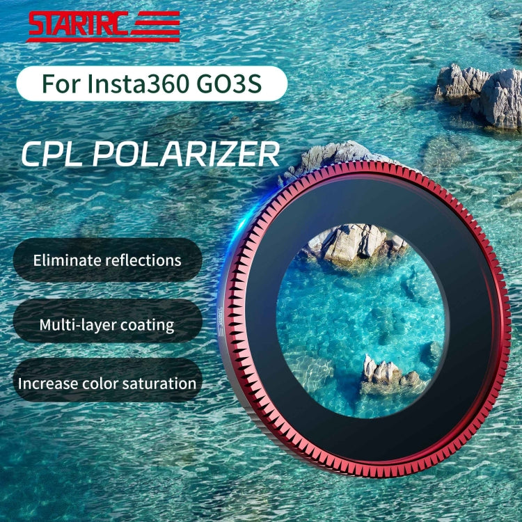 For Insta360 GO 3S STARTRC CPL Camera Lens Filter