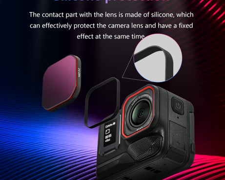 For Insta360 Ace Pro 2 STARTRC 4 in 1 PL ND8 ND16 ND32 Camera Lens Filter, For Insta360 Ace Pro 2