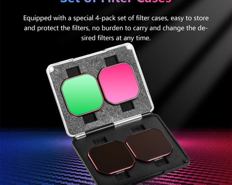 For Insta360 Ace Pro 2 STARTRC 4 in 1 PL ND8 ND16 ND32 Camera Lens Filter, For Insta360 Ace Pro 2