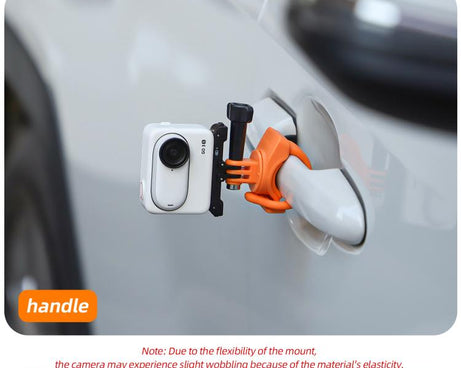 Sunnylife Action Camera Flexible Mount 360 Strap Wrap Band Mount Bike Tube Clip Holder