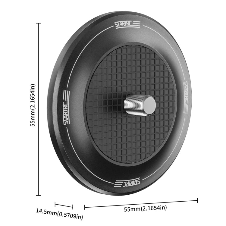 STARTRC Magnetic Base 1/4 Interface Metal Mount