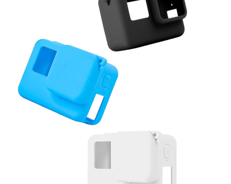 For Insta360 Ace Body Silicone Protective Case with Lens Cap