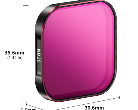For GoPro HERO13 Black STARTRC Quick Release 4 in 1 ND8 ND16 ND32 CPL Lens Filter, For GoPro HERO13 Black