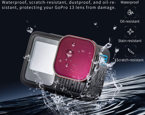 For GoPro HERO13 Black STARTRC Quick Release 4 in 1 ND8 ND16 ND32 CPL Lens Filter, For GoPro HERO13 Black