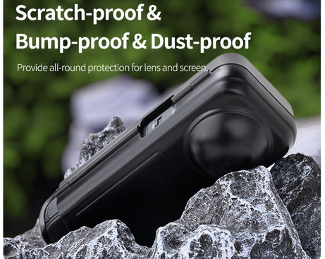 For Insta360 X4 Sunnylife Integrated Lens Screen Camera Cover Protector Screen Protective Case, Lens Screen Protective Cover Compatible Version