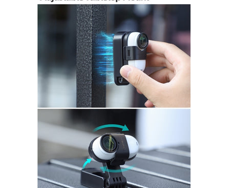 For Insta360 GO3 / GO 3S Sunnylife 360 Rotation Foldable Magnetic Mount