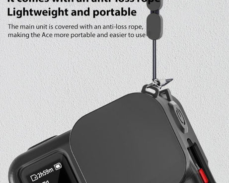 For Insta360 Ace Pro Silicone Protective Case with Wrist Strap & Lens Cover, For Insta360 Ace Pro