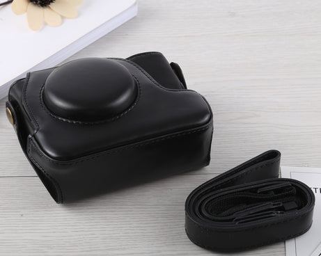 Full Body Camera PU Leather Case Bag with Strap for Canon G16, For G16