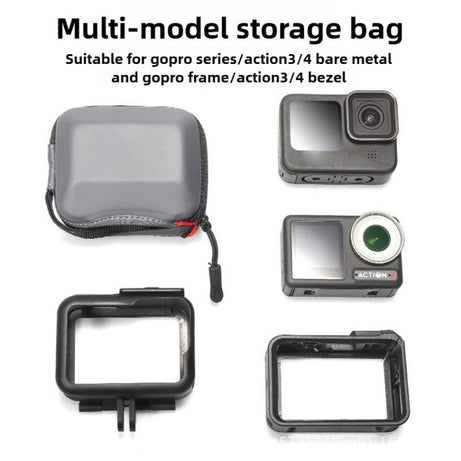 Portable Body Half Coverage Storage Box Bag for GoPro / DJI Action Camera
