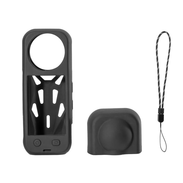 For Insta360 X5 STARTRC Silicone Protective Cover with Lens Cover