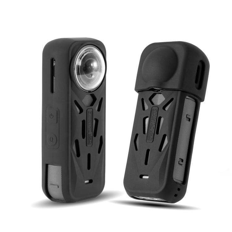 For Insta360 X5 STARTRC Silicone Protective Cover with Lens Cover