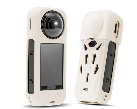 For Insta360 X5 STARTRC Silicone Protective Cover with Lens Cover