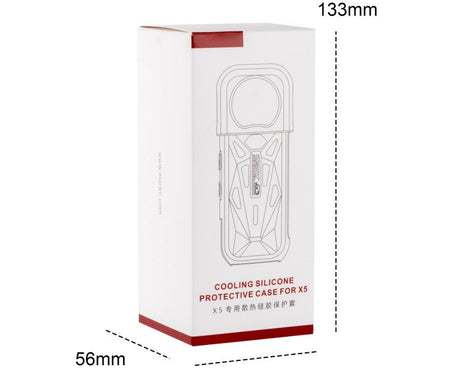 For Insta360 X5 STARTRC Silicone Protective Cover with Lens Cover