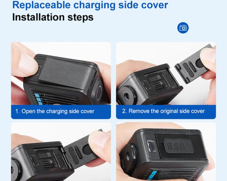 For GoPro HERO 2024 Silicone Protective Case with Wrist Strap & Lens Cover, Silicone Case