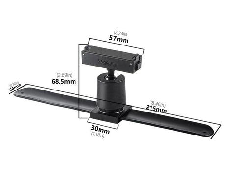 For Insta360 GO 3S / GO 3 STARTRC Silicone Wristband Snap Ring Quick Release Fixed Adapter Mount