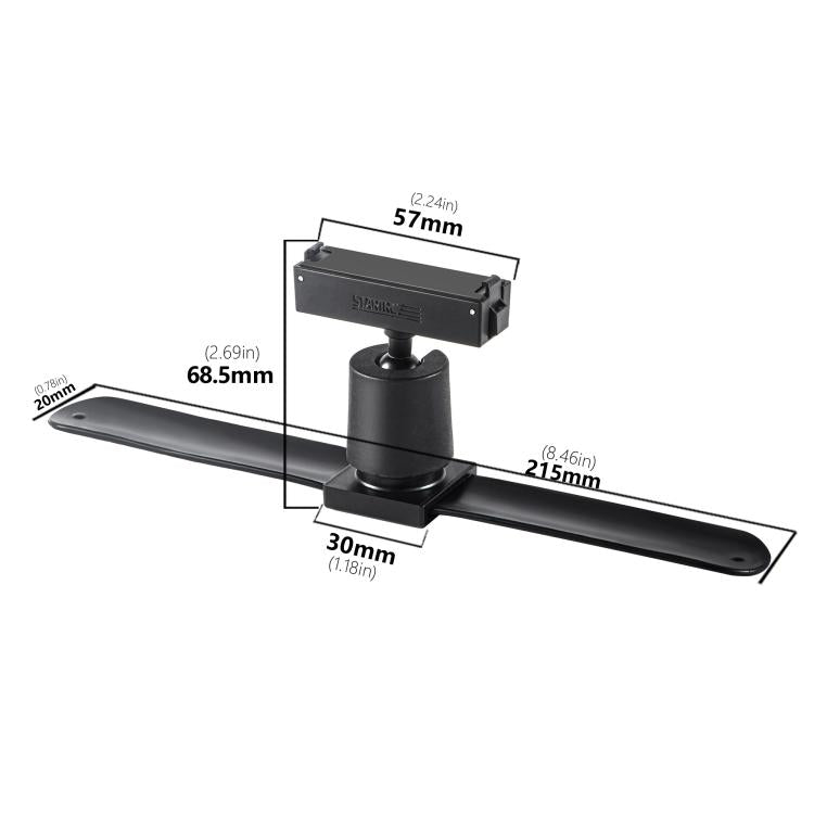 For Insta360 GO 3S / GO 3 STARTRC Silicone Wristband Snap Ring Quick Release Fixed Adapter Mount