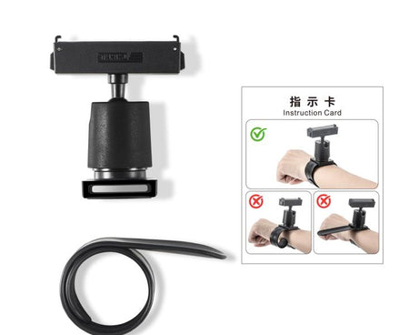 For Insta360 GO 3S / GO 3 STARTRC Silicone Wristband Snap Ring Quick Release Fixed Adapter Mount