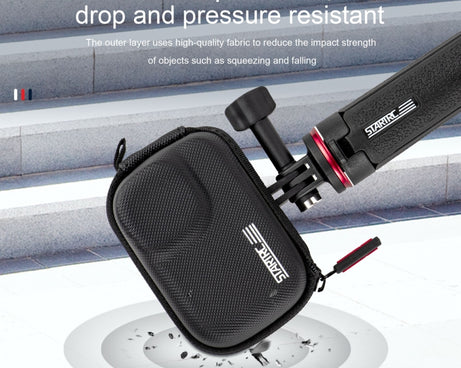 STARTRC Camera PU Carry Case For Insta360 GO3 / DJI Action 3 / 4
