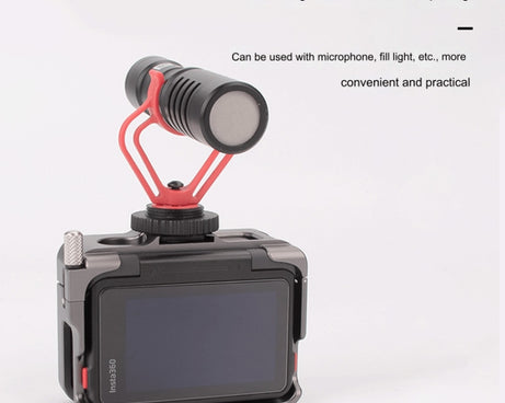 For Insta360 Ace Pro / Ace Aluminum Alloy Metal Rabbit Cage Frame