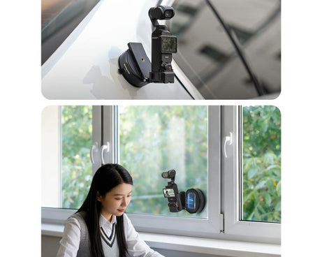 Sunnylife Universal Suction Cup Adapter Base Strong Suction Sucker for Action Camera