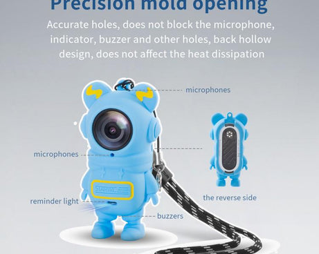 For Insta360 GO 3S STARTRC Cartoon Silicone Protective Case