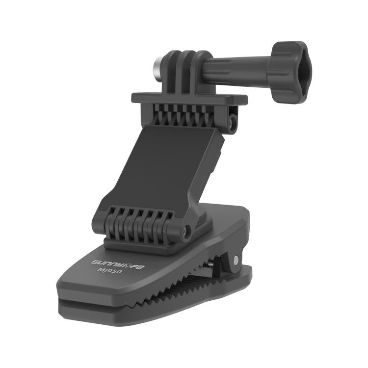 Sunnylife Stretchable Backpack Clip Rotatable Magnetic Mount Action Camera Holder Vlog Mount, For Action Cameras