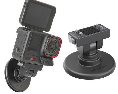 Sunnylife Quick-Release Magnetic Base Mount 1/4 180 Tilt Adjustable Tabletop Base Bracket For Insta360 X4 Air / X5 / Ace / Ace Pro 2 / 1, DZ-142 For Insta360 X4 Air / X5