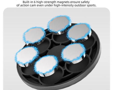 Sunnylife Quick-Release Magnetic Base Mount 1/4 180 Tilt Adjustable Tabletop Base Bracket For Insta360 X4 Air / X5 / Ace / Ace Pro 2 / 1, DZ-142 For Insta360 X4 Air / X5