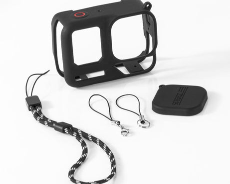 For Insta360 Ace Pro 2 STARTRC Body Silicone Case with Lens Cap & Lanyard
