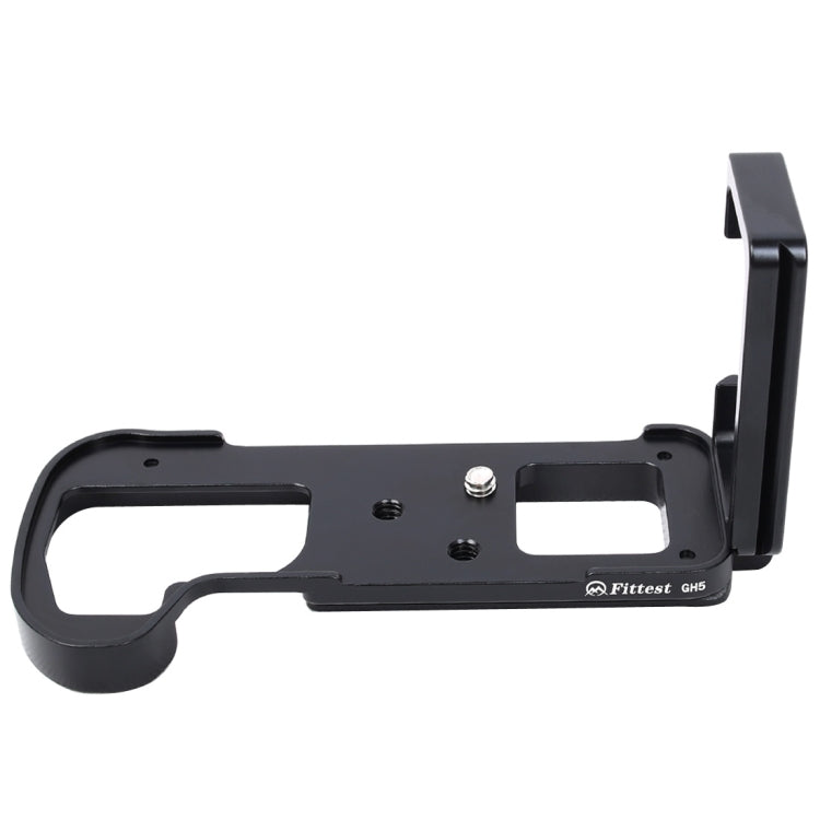 FITTEST LB-GH5 Vertical Shoot Quick Release L Plate Bracket Base Holder for Panasonic LUMIX GH5 Camera Metal Ballhead, Panasonic LUMIX GH5