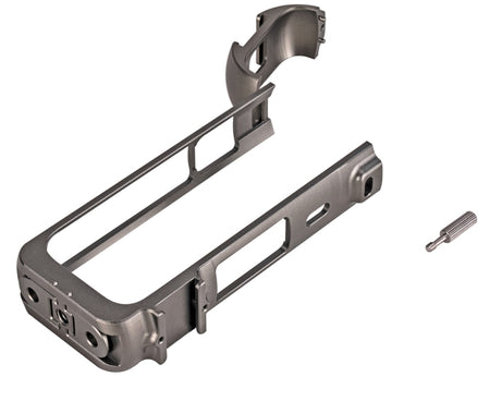 For Insta360 X4 Metal Protective Cage Rig Housing Frame with Expand Cold Shoe Base & Tripod Adapter, Metal Frame