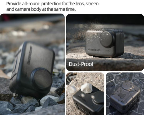 For Insta360 GO Ultra Sunnylife Portable Protective Case Shock-proof Dust-proof Storage Box with Lanyard, For Insta360 GO Ultra