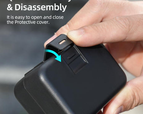 For Insta360 GO Ultra Sunnylife Portable Protective Case Shock-proof Dust-proof Storage Box with Lanyard, For Insta360 GO Ultra