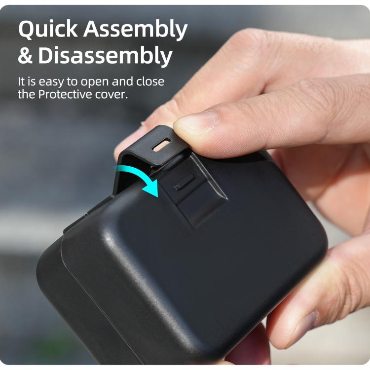 For Insta360 GO Ultra Sunnylife Portable Protective Case Shock-proof Dust-proof Storage Box with Lanyard, For Insta360 GO Ultra