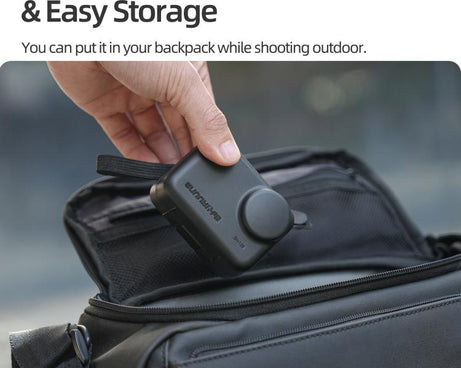 For Insta360 GO Ultra Sunnylife Portable Protective Case Shock-proof Dust-proof Storage Box with Lanyard, For Insta360 GO Ultra