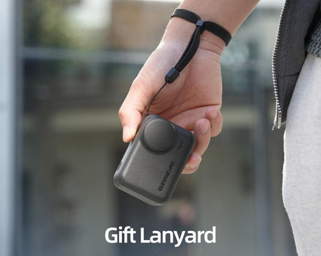 For Insta360 GO Ultra Sunnylife Portable Protective Case Shock-proof Dust-proof Storage Box with Lanyard, For Insta360 GO Ultra