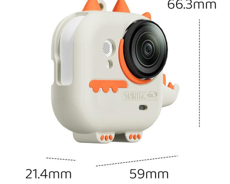 For Insta360 GO Ultra STARTRC Cute Dragon Silicone Protective Cover with Lanyards