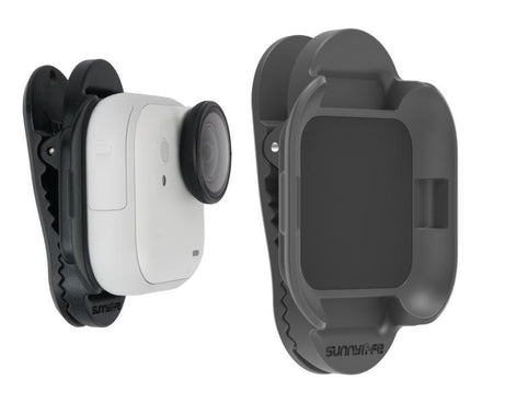 For Insta360 GO Ultra Sunnylife Magnetic Backpack Clip Action Camera Clamp Vertical-Horizontal Mount