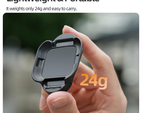 For Insta360 GO Ultra Sunnylife Magnetic Backpack Clip Action Camera Clamp Vertical-Horizontal Mount