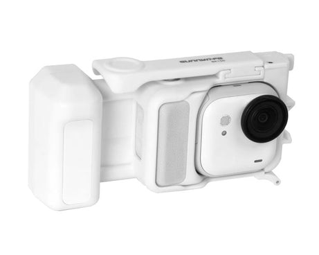 For Insta360 GO Ultra Sunnylife Street Photography Handle Ergonomic Hand Grip Quick Release Shutter Handle, For Insta360 GO Ultra (Black), For Insta360 GO Ultra (White)