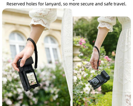 For Insta360 GO Ultra Sunnylife Street Photography Handle Ergonomic Hand Grip Quick Release Shutter Handle, For Insta360 GO Ultra (Black), For Insta360 GO Ultra (White)